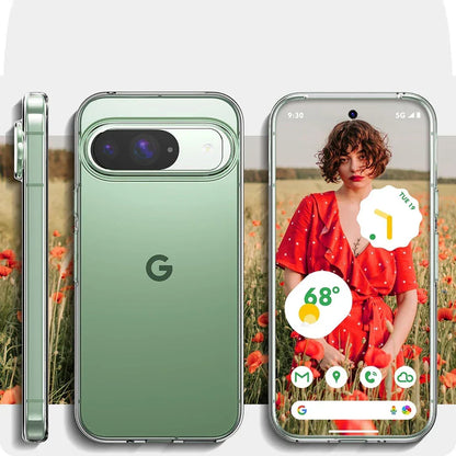 Silicone Soft Ultra Thin Case For Google Pixel 9 9A 8A 8 7 7A 6A 6 Pro XL Clear Shell Transparent Back Cover For Google 8 A 9 XL
