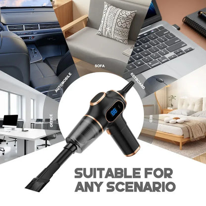 NEW ABS Wireless Car Vacuum Cleaner Home Appliance Sofa Office High-Power Household Cleaning Machine Mini Vacuum Carpet Cleaner - Urbizia