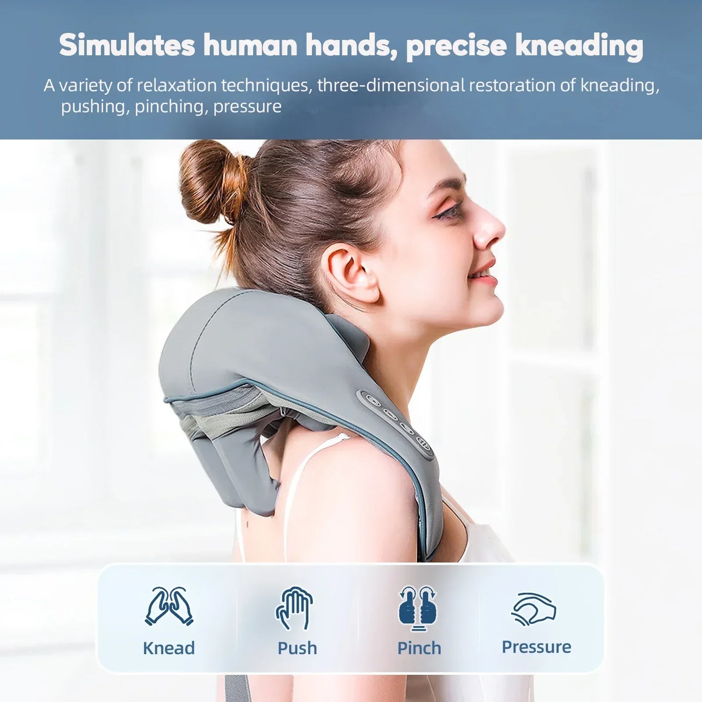 Urbizia Brushless Motor Neck And Shoulder Massager - Urbizia