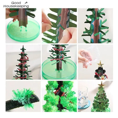 Magic Growing Christmas Tree – 14cm DIY Crystal Tree