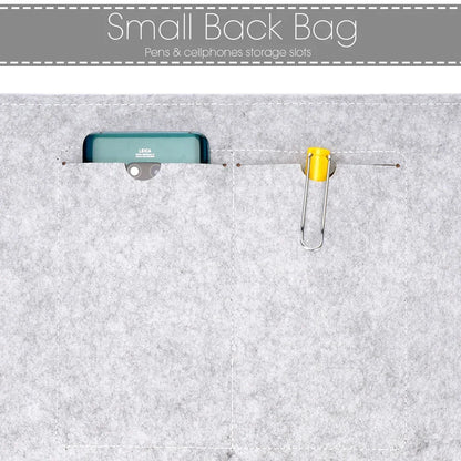 Premium Wool Felt Laptop Sleeve Bag with Mousepad