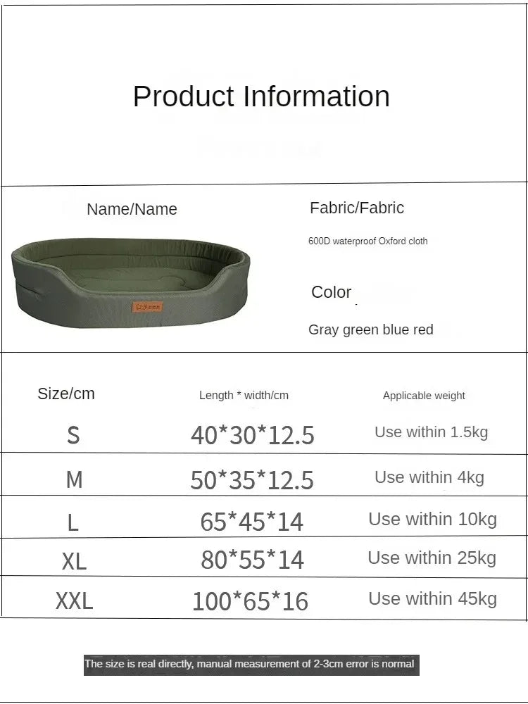 Fluffy Pet Cushion Bed for Dogs & Cats - Urbizia