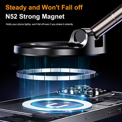 Magnetic Vacuum Car Phone Holder 360° Rotation Suction Cup Navigation Stand Bracket Car Holder For Bath/Car Universal NEW