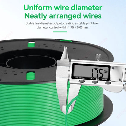 KINGROON 5/10KG PETG 3D Printer Filament 1.75mm +/- 0.03mm 3D Printing Filament Neatly Wound Filament Vacuum Packing Fast Shippi