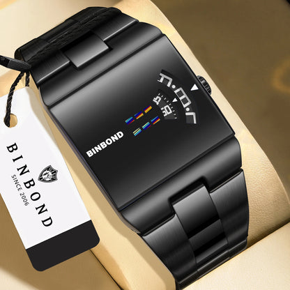 BINBOND Original Design Waterproof Men's Watch Accurate Quartz Watches For Men Luxury Sturdy Sport Wristwatches Casual Reloj
