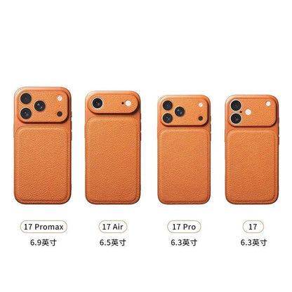Personalized Initial Letter Leather iPhone Case