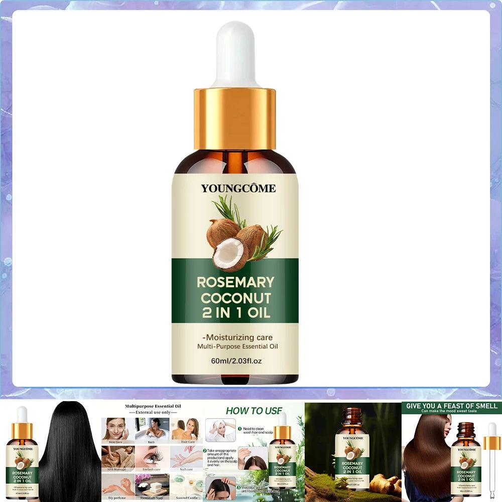 Rosemary Hair Oil for Growth & Scalp Nourishment