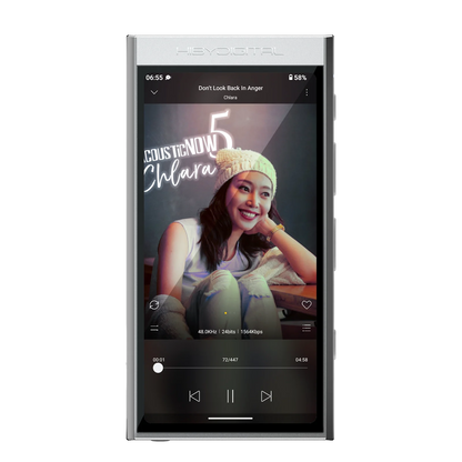 HiBy Digital M300 Android13 Music Player HiFi Bluetooth WiFi 32GB DSD256 PCM768 Web Radio Dual Mic Loudspeaker 29hr 3.5mm Output