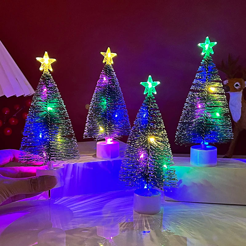 Luminous Mini Christmas Tree – Desktop Ornament