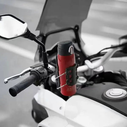 Adjustable Motorcycle Bike Cup Holder Handlebar Water Bottle Bike Mount For 32-77mm for bicycles