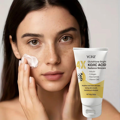 Kojic Acid Whitening Face Cream – Dark Spot Removal, 80g, Unisex
