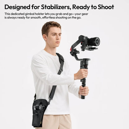 Ulanzi CB01 Camera Gimbal Holster for RS 3 Mini / RS 3 / RS 4 Mini / RS 4 Pro Stabilizer Expandable Shoulder Strap