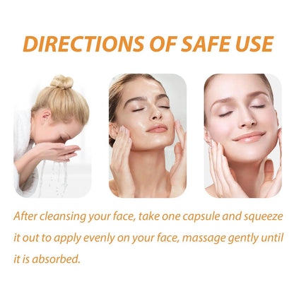 50Pcs Collagen Face Care Capsules Serum Spot Acne Wrinkle Remover Firming Whitening Hyaluronic Acid Essence Skin Care New style