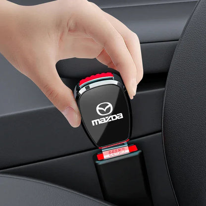 Car Seat Belt Clip Extender Customization Emblem Accessories For Mazda 3 6 CX5 2 CX3 CX9 MX5 RX8 Axela Demio Atenza MS GJI GH - Urbizia