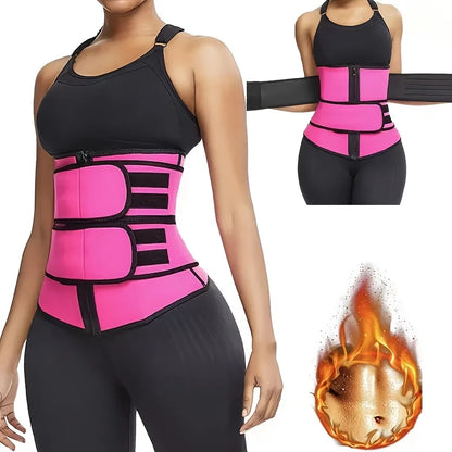Adjustable Women's Waist Trainer Belt Postpartum Abdomen Tightening Buckle Closure Shapewear Comfortable Home Wear Underwear