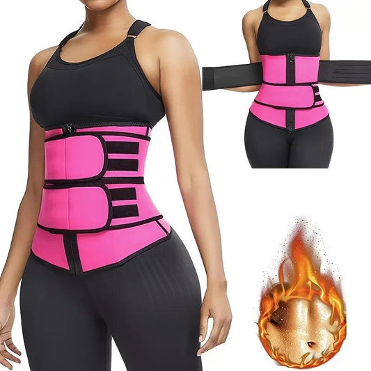 Adjustable Women's Waist Trainer Belt Postpartum Abdomen Tightening Buckle Closure Shapewear Comfortable Home Wear Underwear