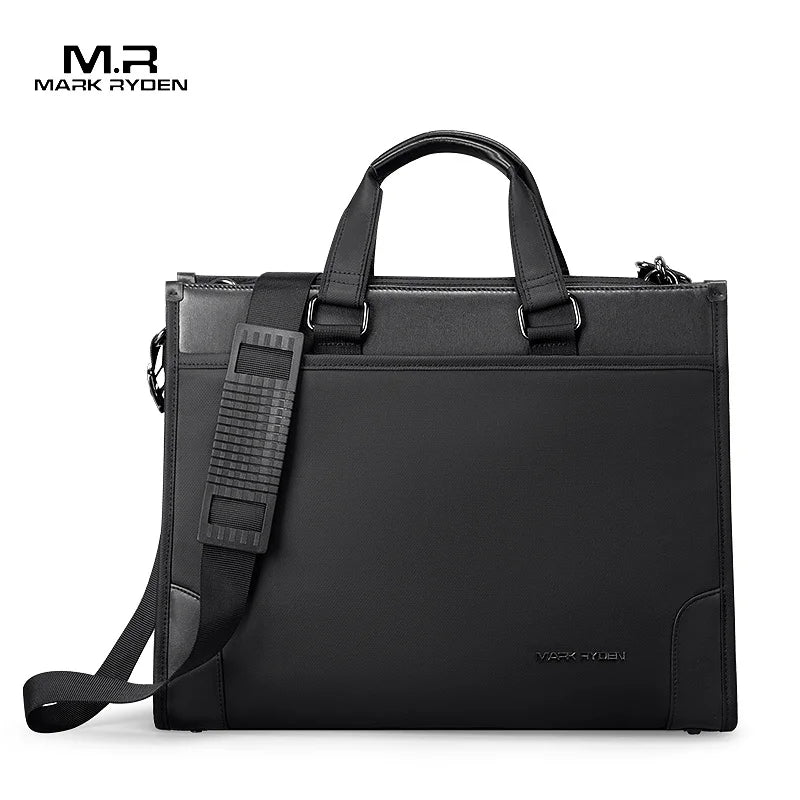 MARK RYDEN Sleek Business Briefcase 15.6 inch Water Repellent Laptop Bag with YKK Zipper