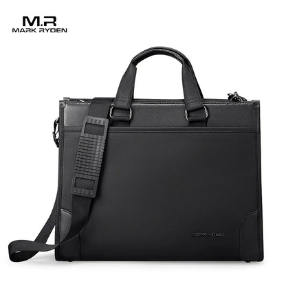 MARK RYDEN Sleek Business Briefcase 15.6 inch Water Repellent Laptop Bag with YKK Zipper
