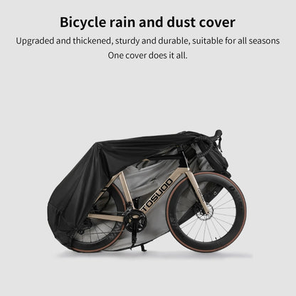 TOSUOD Bicycle Rain Cover For Bike Motorcycle Dust And Rainproof Cover Large Opening Easy To Carry All-Inclusive Design