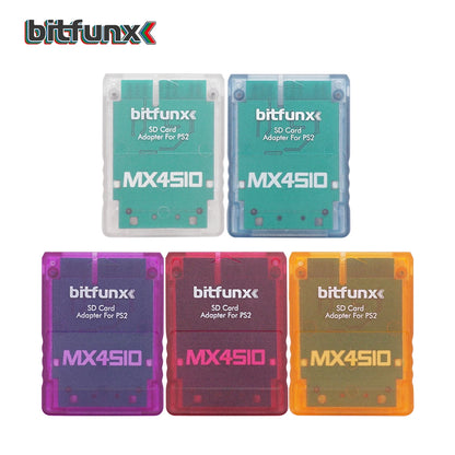 Bitfunx MX4SIO SIO2SD SD/TF Card Adapter Game Reader for PS2 Playstation2 Game Console