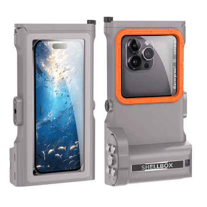 Shellbox Newly Upgraded Third-Generation Diving Bluetooth Remote Photography Is Suitable 6.9-Inch Waterproof Diving Phone Cases