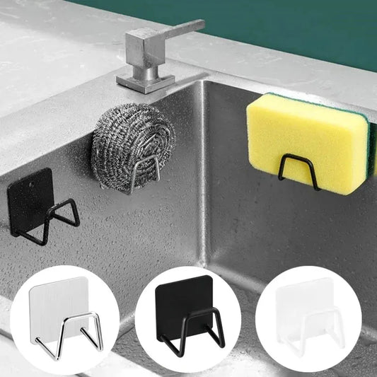 Stainless Steel Kitchen Sink Sponge Holder Organizer