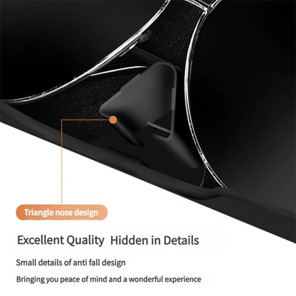 Car Visor Glasses Case Premium ABS Flocking Inner Auto Sunglasses Organizer Storage Case Anti-Scratch Eyeglasses Protection Box