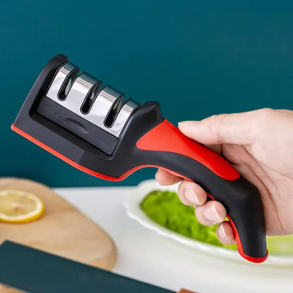 3-Segment Kitchen Knife Sharpener Tool