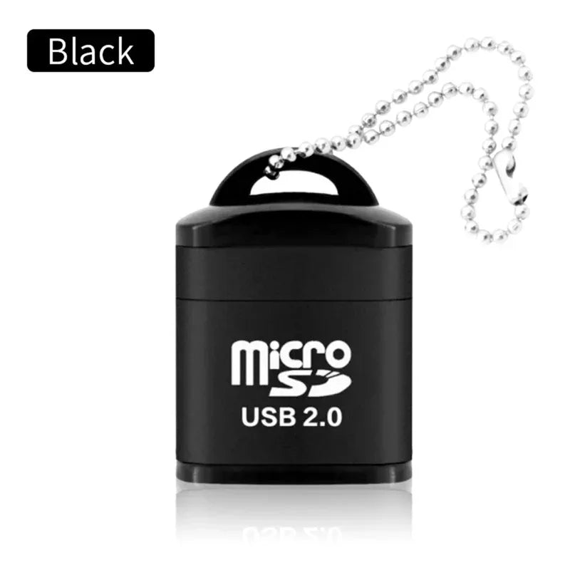 USB 2.0 Mini SD & TF Card Reader Adapter