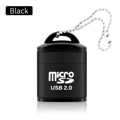 USB 2.0 Mini SD & TF Card Reader Adapter