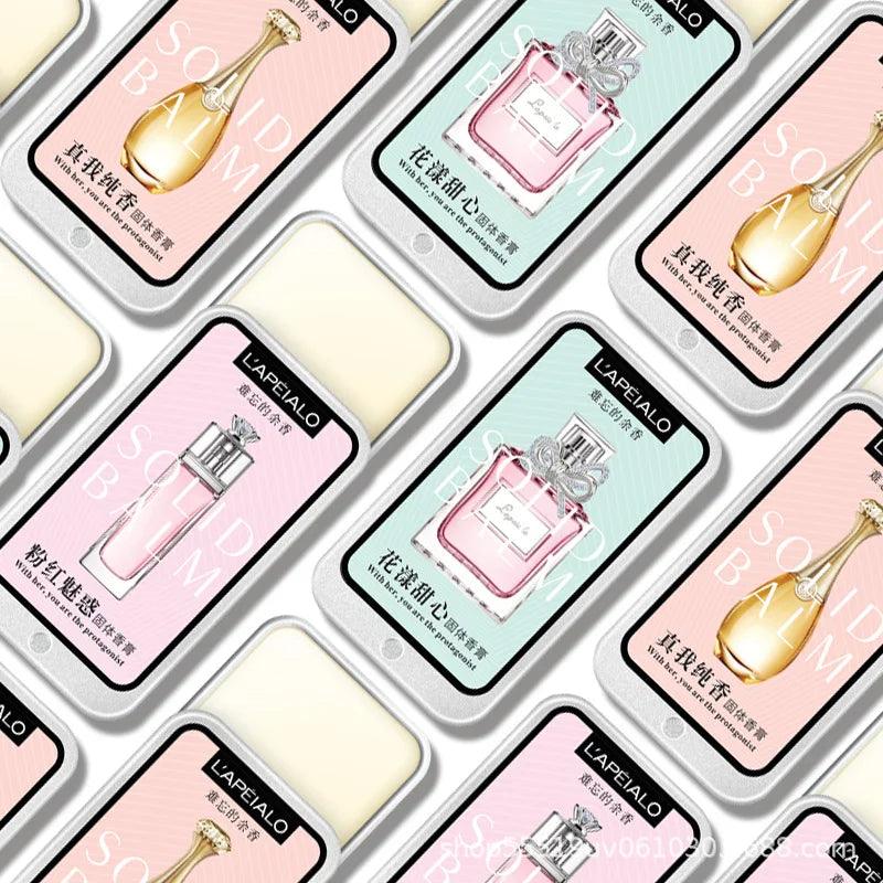 Solid Perfume Balm for Long-Lasting Fresh Fragrance
