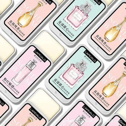 Solid Perfume Balm for Long-Lasting Fresh Fragrance