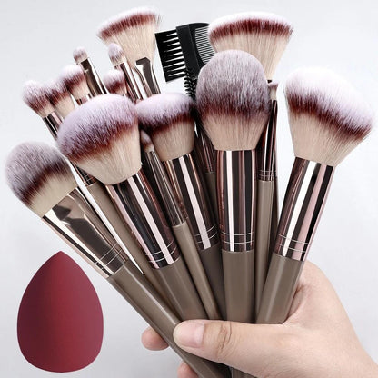 Professional Makeup Brush Set for Face & Eye Makeup