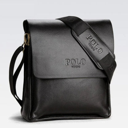 The leisure business single shoulder bag Polo vertical bag man trend inclined shoulder bag