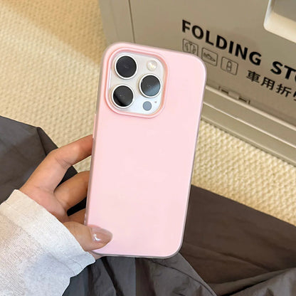 Jelly Candy Color 2 In 1 Phone Case For iPhone 18 17 16 15 14 13 12 11 Pro Max  16 15 14 Plus 17 Air Shockproof INS Soft Cover