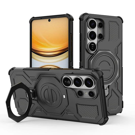Phone Case for Samsung Galaxy S26 Ultra S25 FE S26 Plus A57 A37 A17 5G A56 A16 A55 Shockproof Armor Wireless Charge Cover