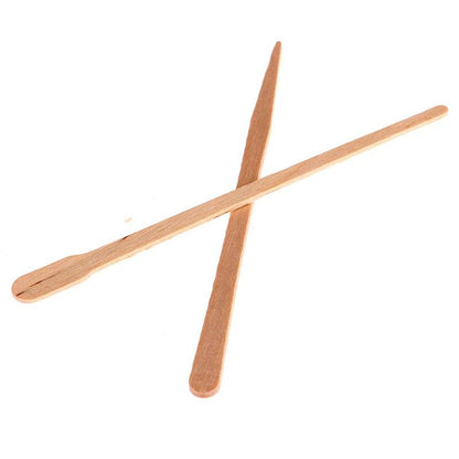 Disposable Wooden Spatulas & Hygiene Sticks (100 Pcs Set)