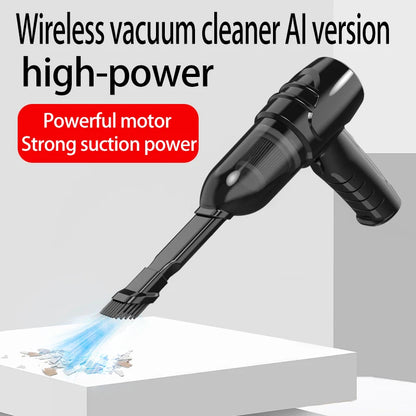 Wireless Car Vacuum Cleaner High-Power Dual-Use (Car & Home) Powerful Multi-Functional Handheld Vacuum with Strong Suction