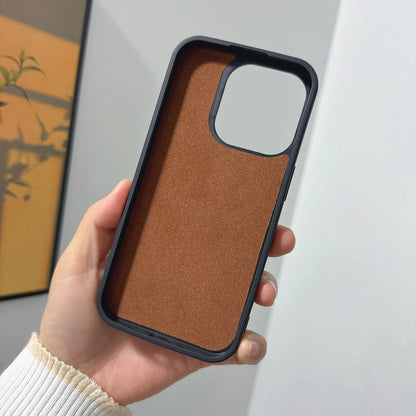 leather tiger phone case for iphone 17 16 15 14 plus 13 12 11 pro max 16e cover Luxury funda 3D snakeskin pattern cases carcasa
