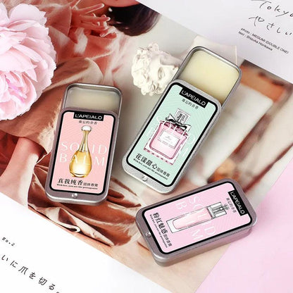Solid Perfume Balm for Long-Lasting Fresh Fragrance