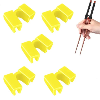 5PCS Reusable Chopsticks Trainer Helper Set