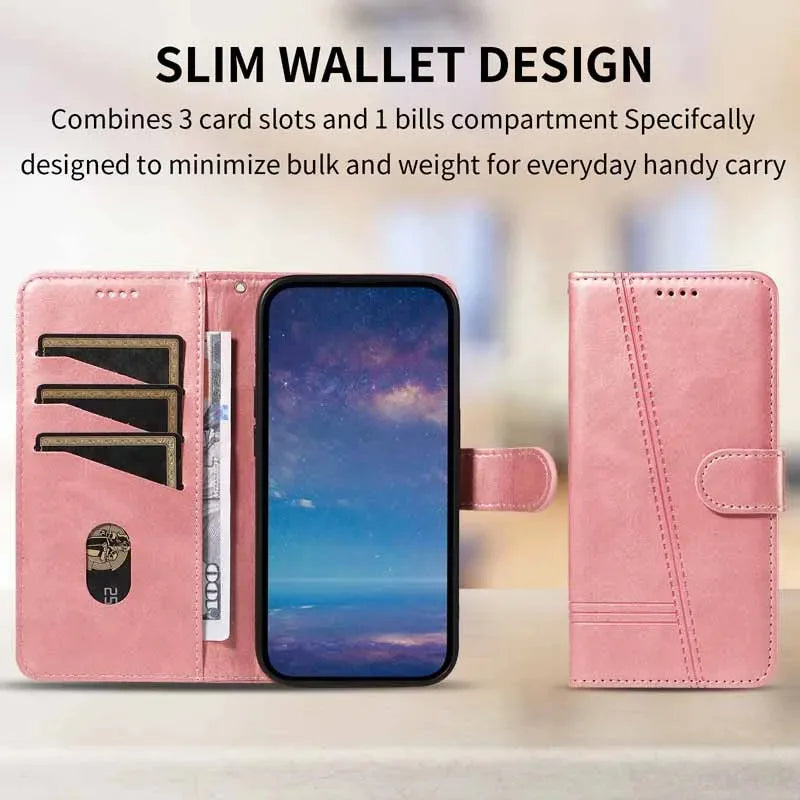 Flip Leather Phone Case For Redmi Note 14 Pro Plus Note14 14C 14S 4G Wallet Card Slot Stand for Xiaomi 14T Pro Mi 14T 5G Cover