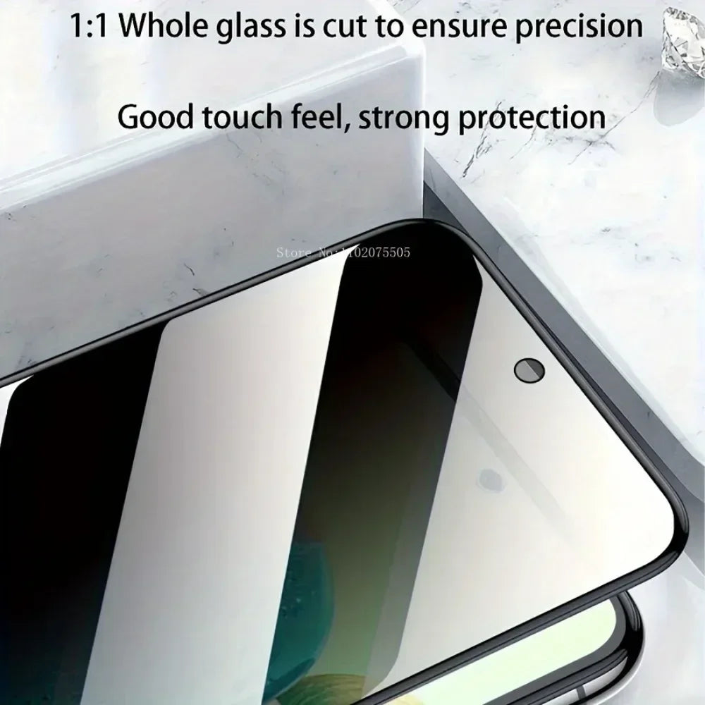 Anti-Spy Privacy Tempered Glass 3-Pack Samsung A Series