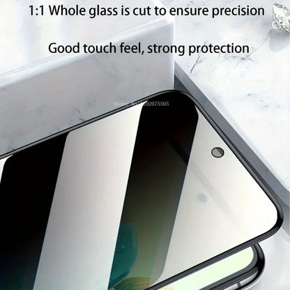 Anti-Spy Privacy Tempered Glass 3-Pack Samsung A Series