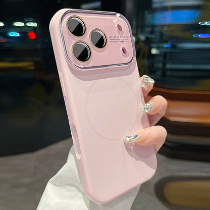 Original Advanced Liquid Silicone For Magsafe Case For iPhone 18 17 Pro Max 16 15 14 Magnetic Charging Glass Lens Protect Cover