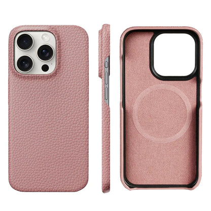 LANGSIDI MagSafe Genuine Leather Case for iPhone 15 & 16