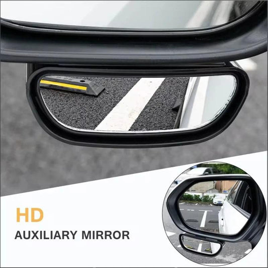 Adjustable Wide Angle Car Side Rear View Mirror – Universal Fit