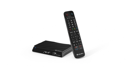 vSeeBox V6 Max 2026 Newest Version, Android 14, 4GB RAM 64GB Storage, Voice Control, WiFi 6, Parental Control, 8K HDMI, Complete Kit with Remote, HDMI Cable, Power Adapter & Setup Guide
