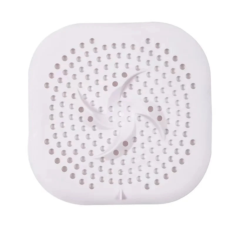 Shower Drain Hair Catcher Drain Cover Bathroom Tub with Suction Cup 5.9 Inches Silicone Sink Strainer Suit for Bathtub, Kitchen