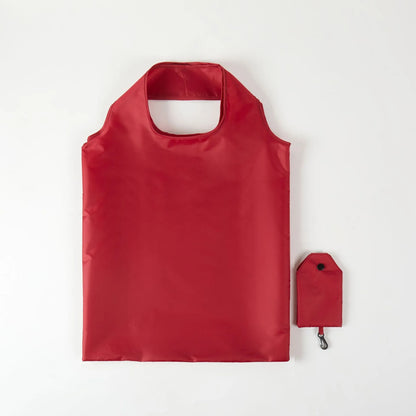 In The Case of Women's Solid-color Eco-friendly, Foldable and Reusable Shopping Bags for Polyester Travel Groceries